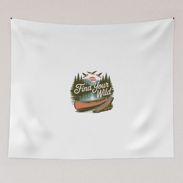 Item preview, Find Your Wild - Canoe Adventure designed and sold by MrERNST.
