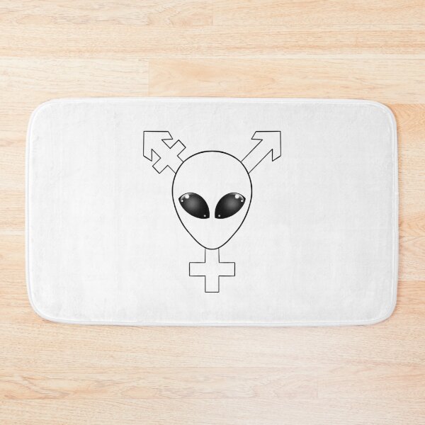 Item preview, Transgender Alien!! - Black Outline designed and sold by PuffinBerry.