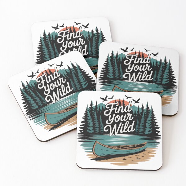 Item preview, Find Your Wild - Canoe Adventure designed and sold by MrERNST.