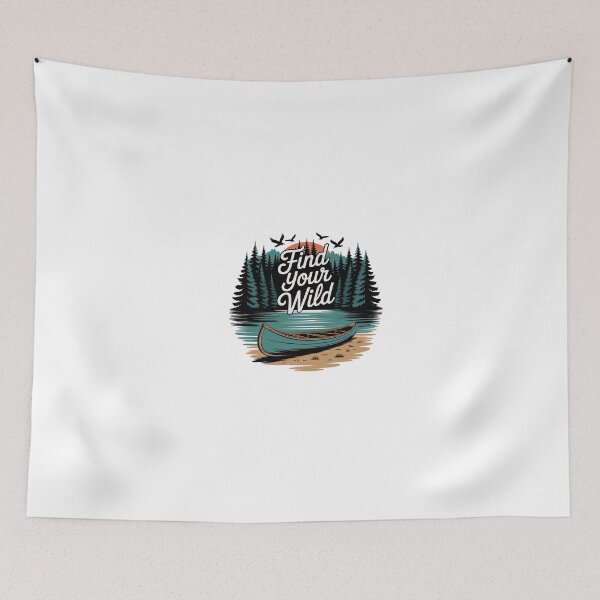 Item preview, Find Your Wild - Canoe Adventure designed and sold by MrERNST.