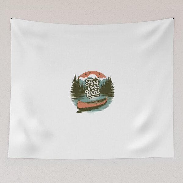 Item preview, Find Your Wild - Canoe Adventure designed and sold by MrERNST.