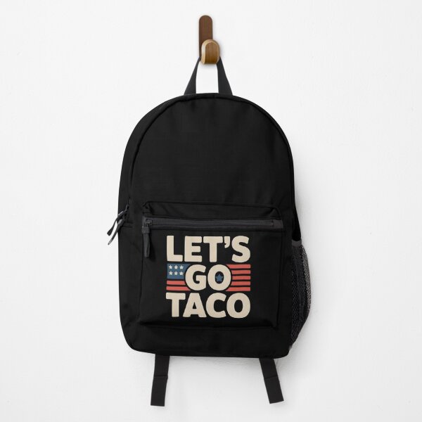 Item preview, Let's Go Taco Political - This funny gift is perfect for anyone who loves tacos, enjoys political humor, and wants to express their views on Trump with a touch of satire. designed and sold by ZyziowskyArt.