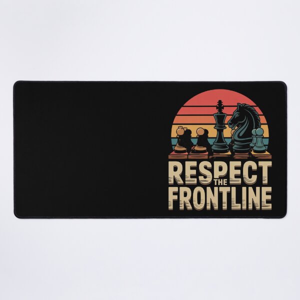 Item preview, Respect The Chess Frontline Warriors designed and sold by ZodiacLuck888.