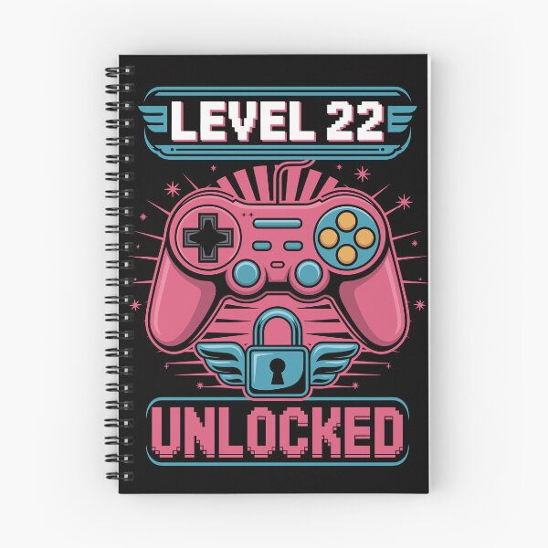 Item preview, Level 22 Unlocked - Gamer Birthday Tee designed and sold by Serbin.