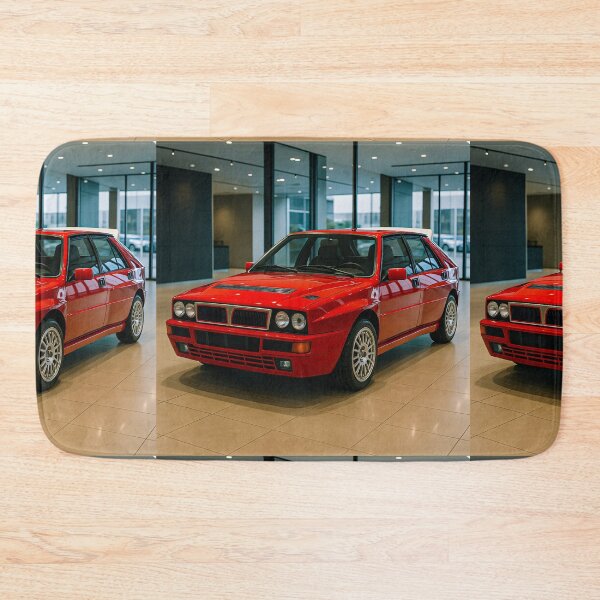 Item preview, Iconic Sports Car Shining Under Bright Lights In Gallery designed and sold by RevUpDesign.