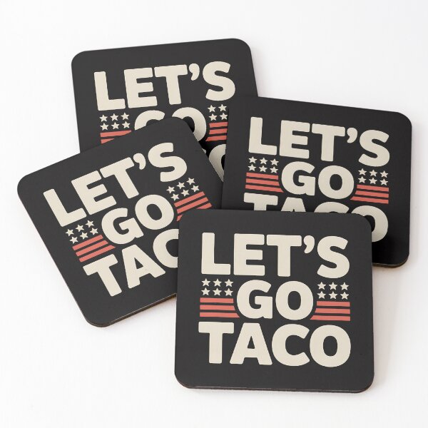 Item preview, Let's Go Taco Political - This funny gift is perfect for anyone who loves tacos, enjoys political humor, and wants to express their views on Trump with a touch of satire. designed and sold by ZyziowskyArt.