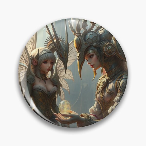 Artikelvorschau, Neo-Victorian Cyborg Fabelwesen – A mesmerizing fusion of steampunk elegance & futuristic mythology entworfen und verkauft von FotoworldEdel.