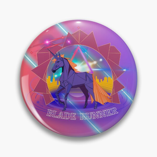 Item preview, BLADE RUNNER - VAPORWAVE UNICORN designed and sold by Dreammecha.