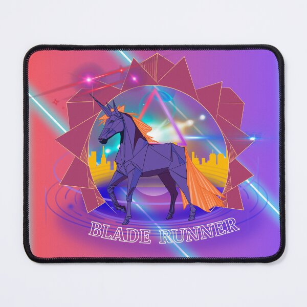 Item preview, BLADE RUNNER - VAPORWAVE UNICORN designed and sold by Dreammecha.