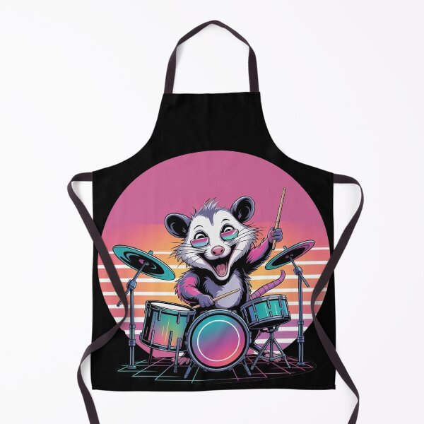 Item preview, Opossum Playing the Drums designed and sold by WikaKowalczyk.