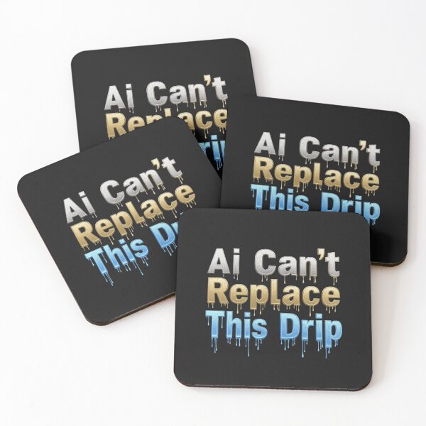 Item preview, AI Can’t Replace This Drip – Funny Tech T-Shirt, Streetwear Style designed and sold by rafworldshop.