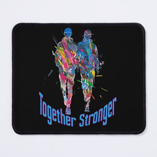 Item preview, Together Stronger Colorful Street Art designed and sold by ZodiacLuck888.