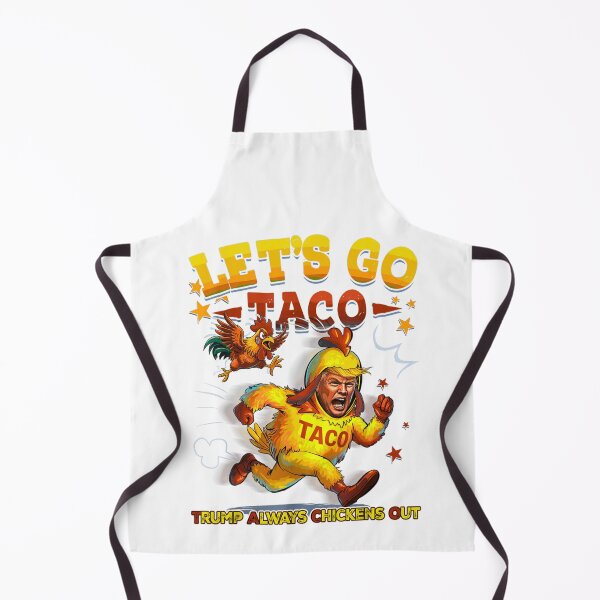 Item preview, Let's Go Taco,Let's Go Taco Retro Vintage,Trump Always Chickens Out designed and sold by Mohamed Amine Kadri.