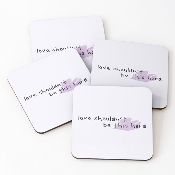 Item preview, Love shouldn't be this hard. | young royals designed and sold by Pinu92.