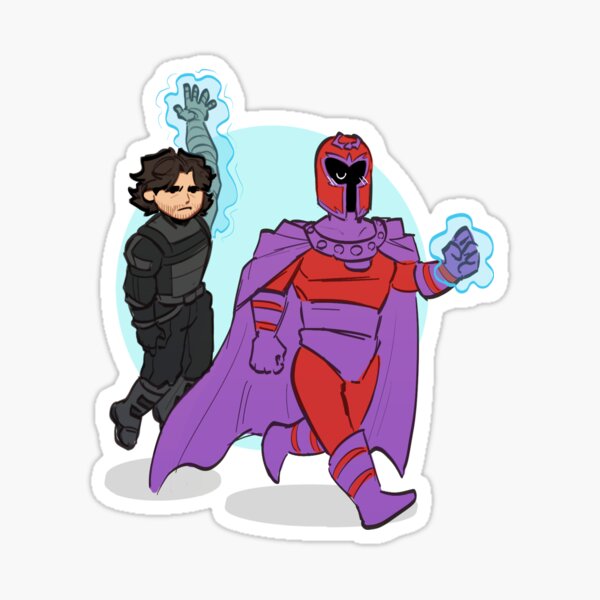 Aperçu de l'œuvre Bucky + Magneto Silly créée et vendue par gorlicberd.