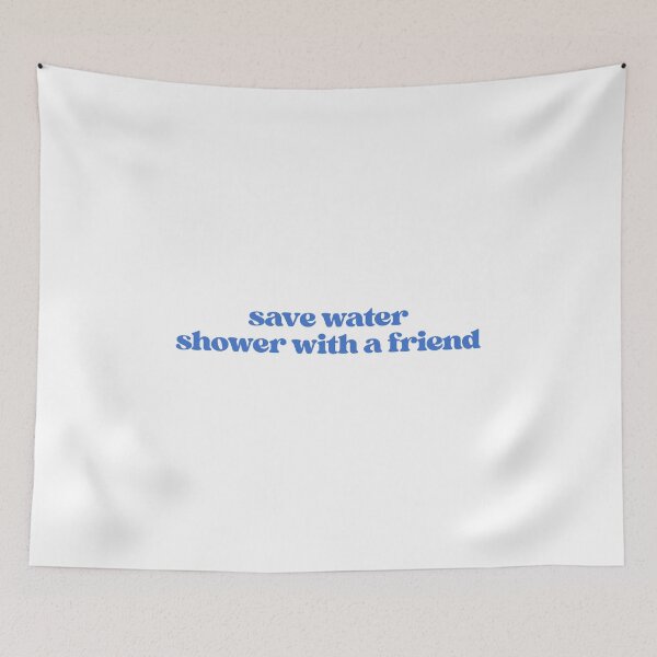 Item preview, save water shower with a friend designed and sold by SWETA HALDER.