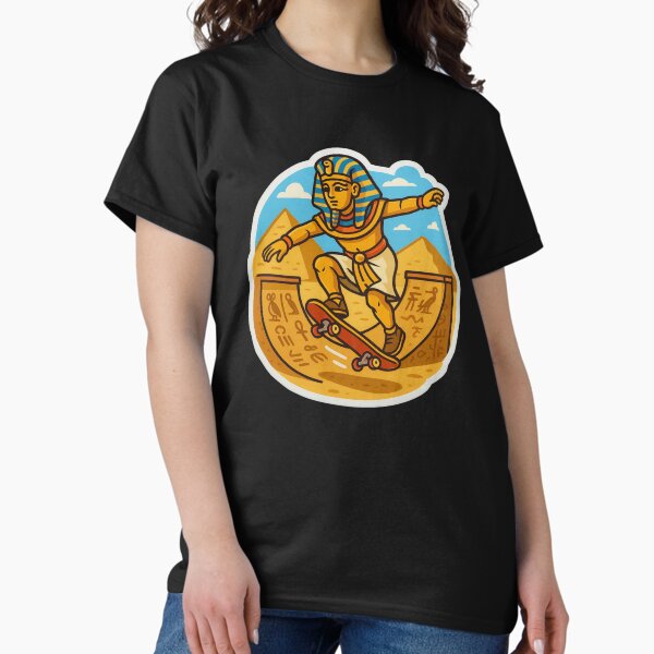 Item preview, Pharaoh Skate Jam – Ancient Ollie Master Sticker designed and sold by Style Dash.