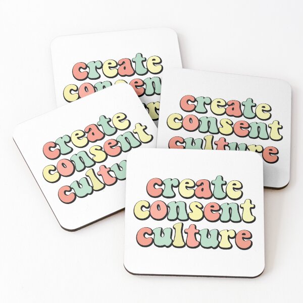 Item preview, CREATE CONSENT CULTURE designed and sold by Jaxym.
