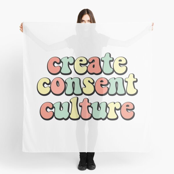 Item preview, CREATE CONSENT CULTURE designed and sold by Jaxym.