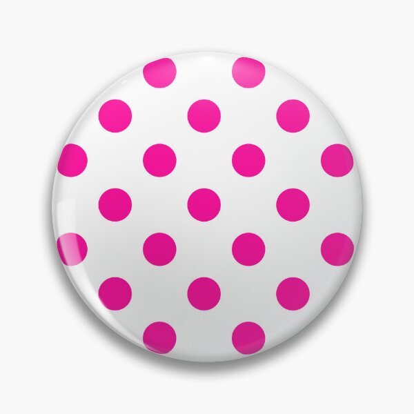 Item preview, Pink On White Polka Dots Pattern Design  designed and sold by PatternTitan.