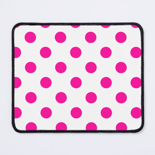 Item preview, Pink On White Polka Dots Pattern Design designed and sold by PatternTitan.