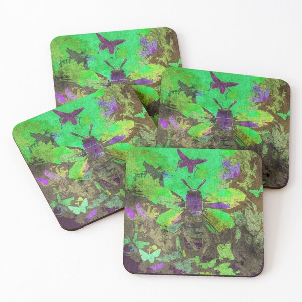 Item preview, Abstract insects designed and sold by kinpirks.