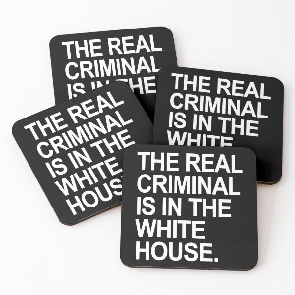 Item preview, The REAL criminal is in the White House designed and sold by Thelittlelord.