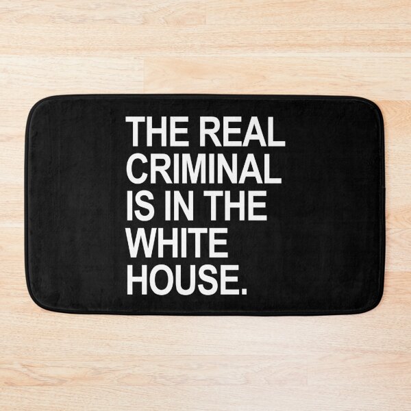 Item preview, The REAL criminal is in the White House designed and sold by Thelittlelord.