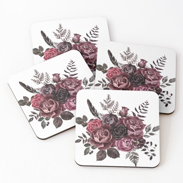 Item preview, Bloom wild. Inspirational dusty pink rose bouquet.  designed and sold by Artsytas.