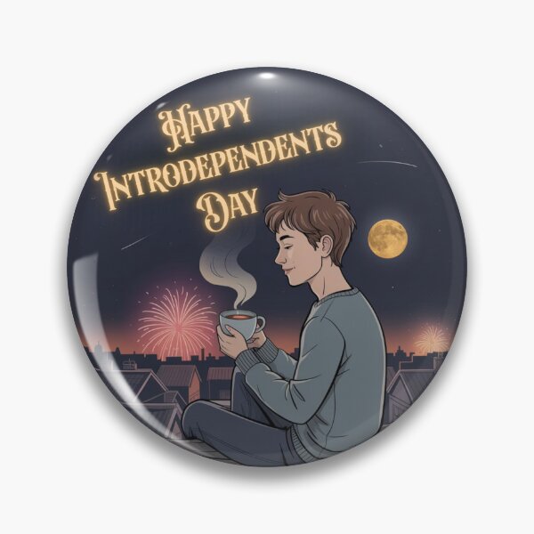Item preview, Introdependents Day – Funny 4th of July for Introverts designed and sold by PeteLawliiet.
