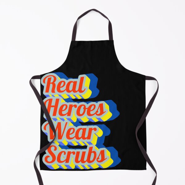 Item preview, Real Heroes Wear Scrubs – Medical Pride designed and sold by ZodiacLuck888.