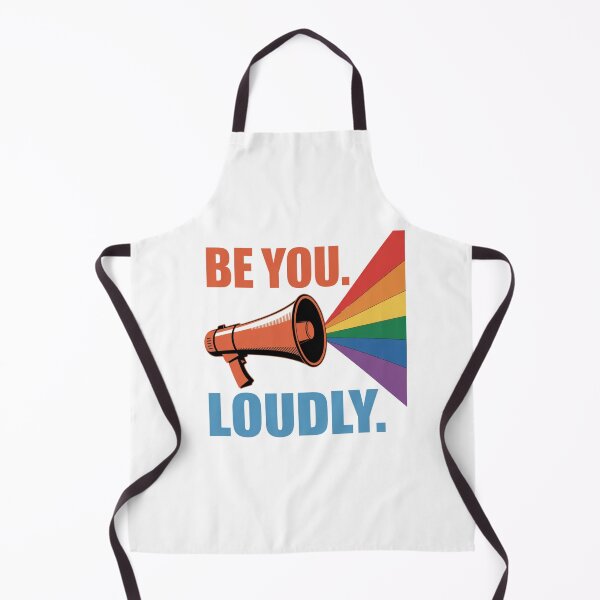 Item preview, Be You Loudly Pride Megaphone designed and sold by HasCreations.