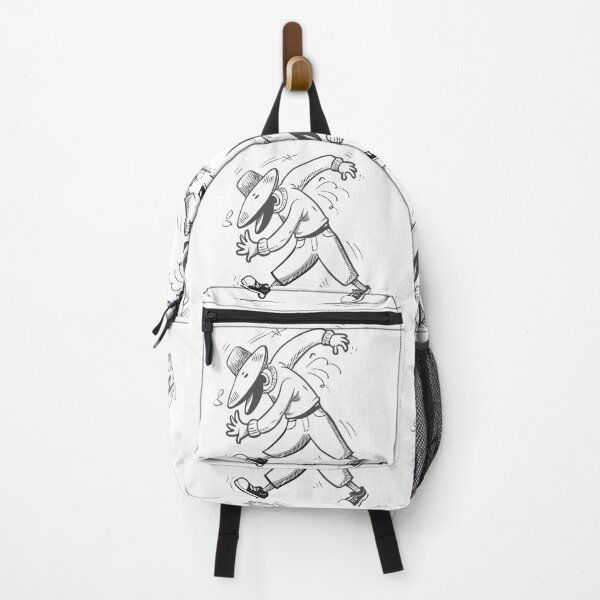 Item preview, “Happy Strutting Character in Motion” designed and sold by ART ATTACK ZONE.