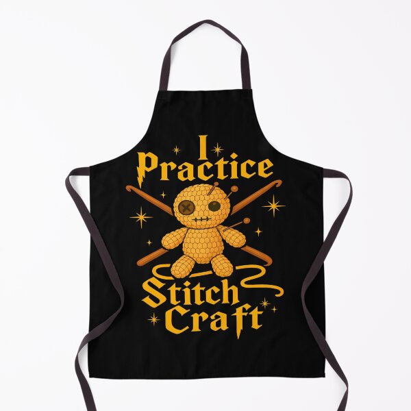 Item preview, I Practice Stitch Craft Funny Yarn Voodoo Doll designed and sold by Text2tee.