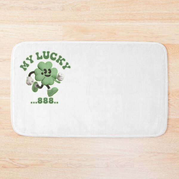 Item preview, St. Patrick's Green My Lucky888 Smooth Gradient Blue  designed and sold by ZodiacLuck888.