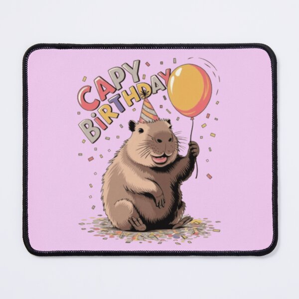 Item preview, Capy Birthday Party! designed and sold by Syrupulse.