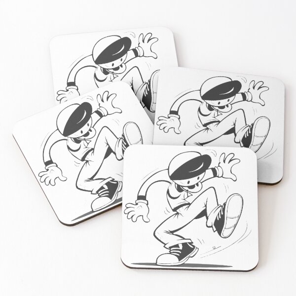Item preview, “Playful Character in a Dance Jump” designed and sold by ART ATTACK ZONE.