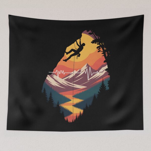 Item preview, Mountain Climbing Day Rock Climber Bouldering Men Women designed and sold by clothesy7.
