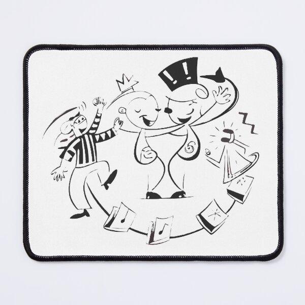 Item preview, “Cheerful Group Dancing in a Circle” designed and sold by ART ATTACK ZONE.