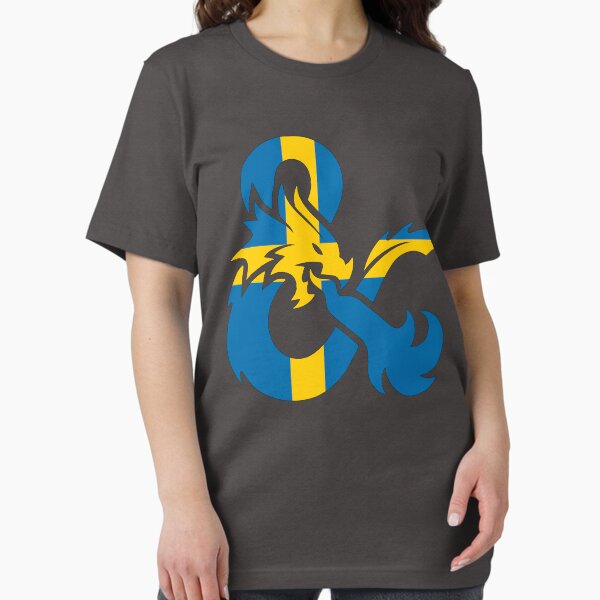 Item preview, Swedish Flag D&D Ampersand designed and sold by Porkroll Egg & Cheese.
