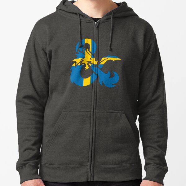 Item preview, Swedish Flag D&D Ampersand designed and sold by Porkroll Egg & Cheese.