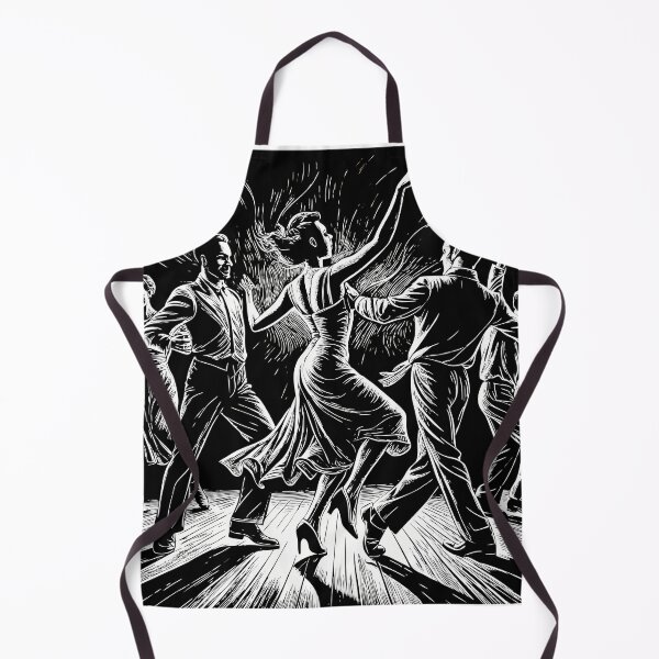 Item preview, “Ballroom Dancers in Elegant Motion” designed and sold by ART ATTACK ZONE.