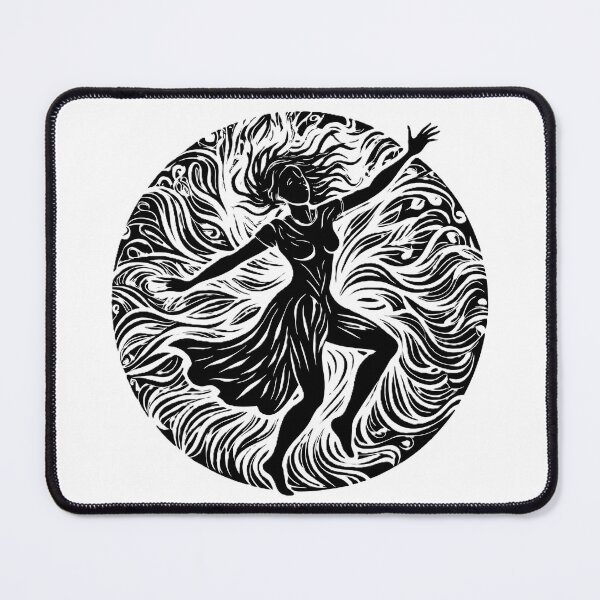 Item preview, “Flowing Dance in Enchanted Movement” designed and sold by ART ATTACK ZONE.