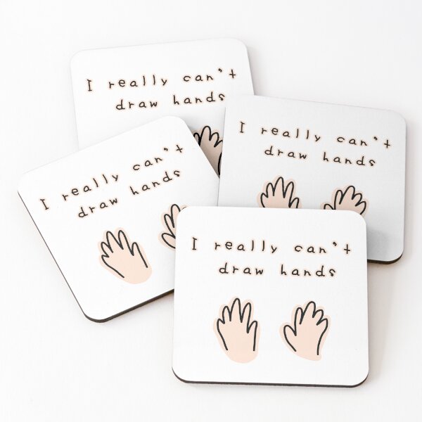 Item preview, I really can't draw hands designed and sold by HugSomeNettles.