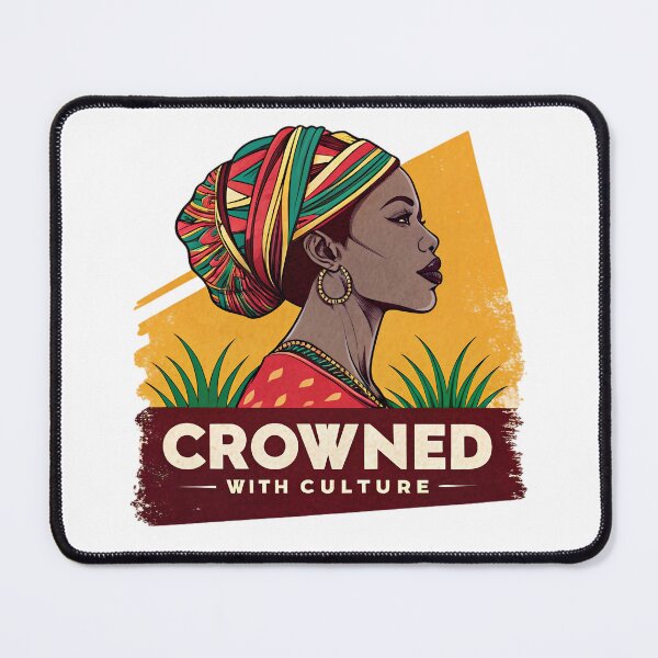 Item preview, Crowned with Culture – African Queen Pride Art designed and sold by DigitalColorInk.