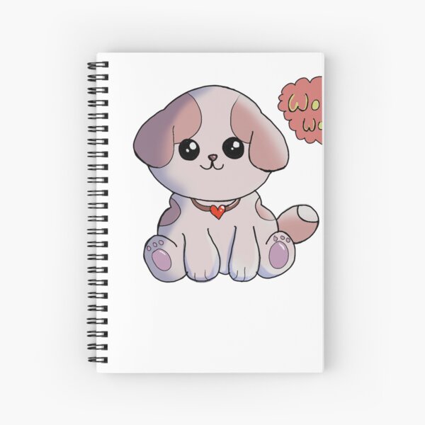 Vista previa del artículo con la obra «Un perro lindo», diseñado y vendido por pookieCatt.