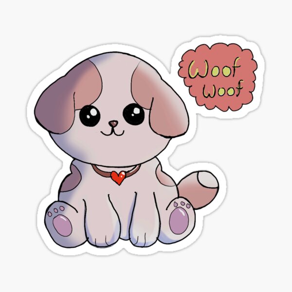Item preview, a cute dog designed and sold by pookieCatt.