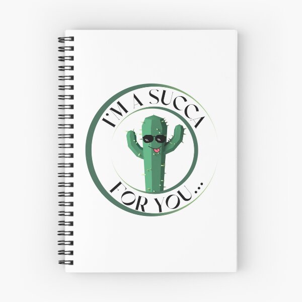 Item preview, i'm a succa for you funny nature cute cactus art designed and sold by RedOrBlueIts4U.