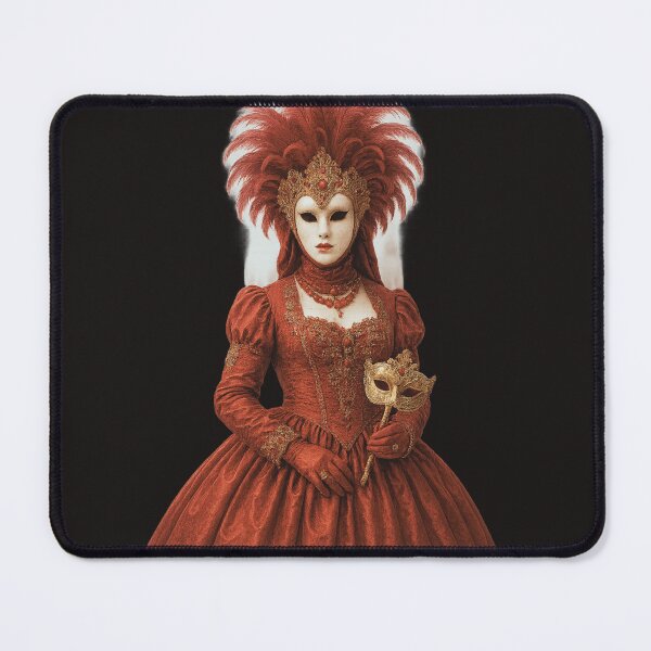 Item preview, Masked Participant in Gondola – Venetian Carnival in Full Glory designed and sold by branaghbel.