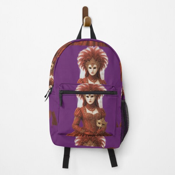 Item preview, Masked Participant in Gondola – Venetian Carnival in Full Glory designed and sold by branaghbel.